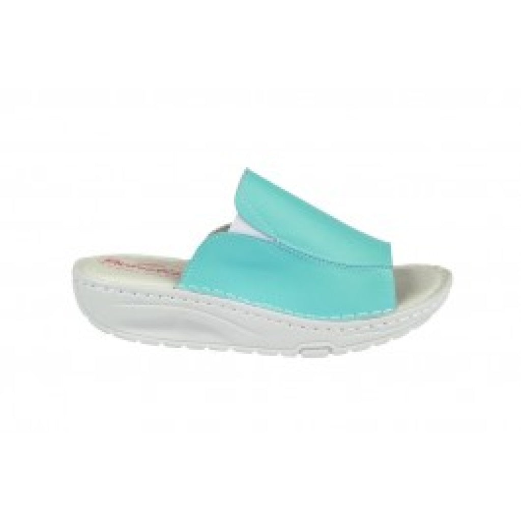 Medizinische Schuhe Damen-Flip-Flops PIUMETTA türkis