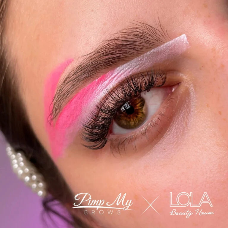 Pimp My Brows Pink Eyebrow Geometry Paste