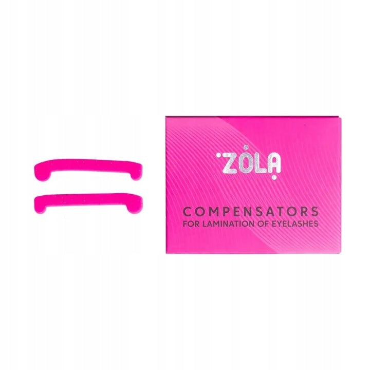 Zola Eyelash Extension and Lifting Tip Adapters, 1 pair, pink