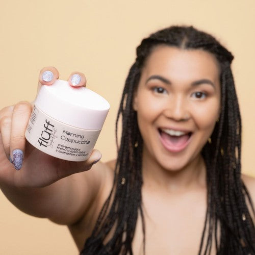 Fluff Morning Cappuccino Day Face Cream with Vanilla and Caramel