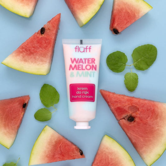 Fluff Hand cream with a watermelon and mint scent