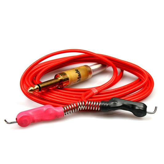 Silicone Clipcord with Springs - Red