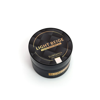 SLOWIANKA Liquid AcryFiber Gel Light Beige 50g