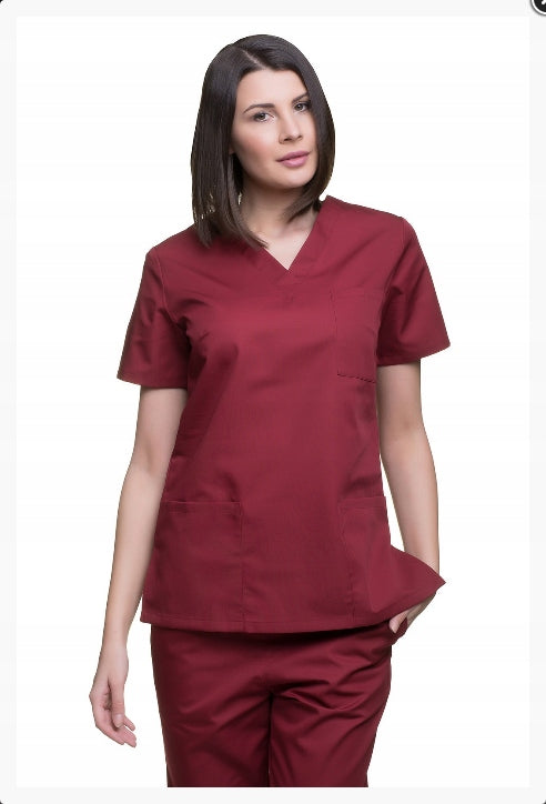 Sweatshirt with medical apron