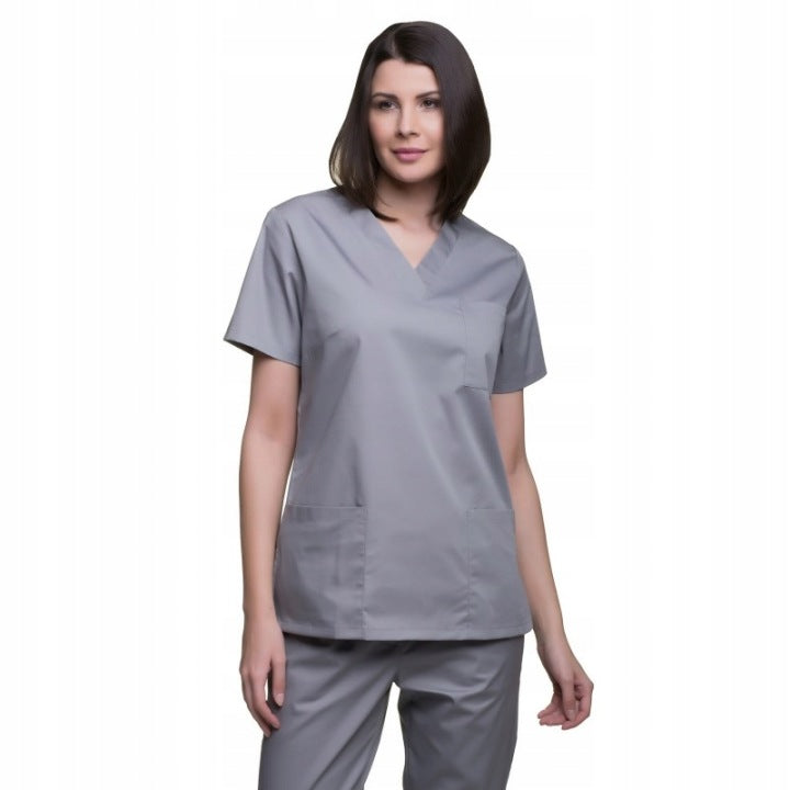 Sweatshirt with medical apron