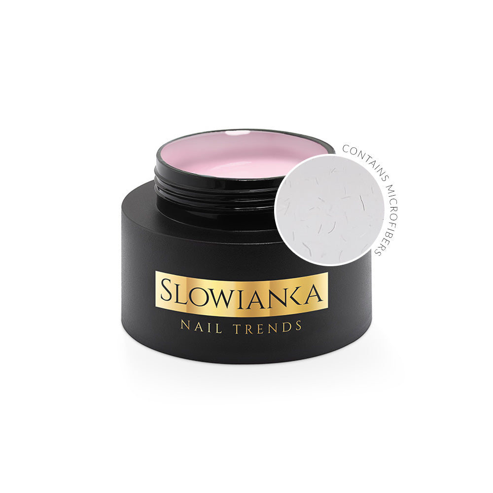 SLOWIANKA Liquid AcryFiber Gel Milky Pink 50g