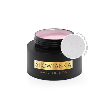 SLOWIANKA Liquid AcryFiber Gel Milky Pink 50g