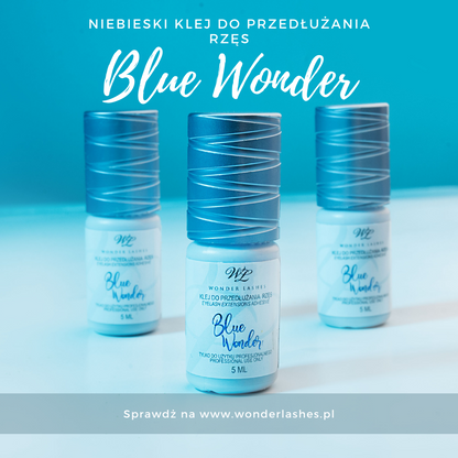 Lepidlo na prodlužování řas Blue Wonder 5 ml