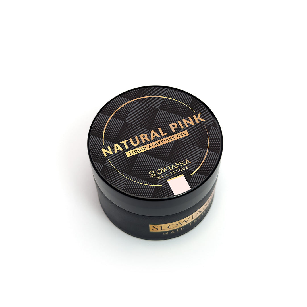 SLOWIANKA Liquid AcryFiber Gel Natural Pink 50g