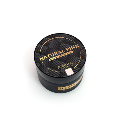 SLOWIANKA Liquid AcryFiber Gel Natural Pink 50g