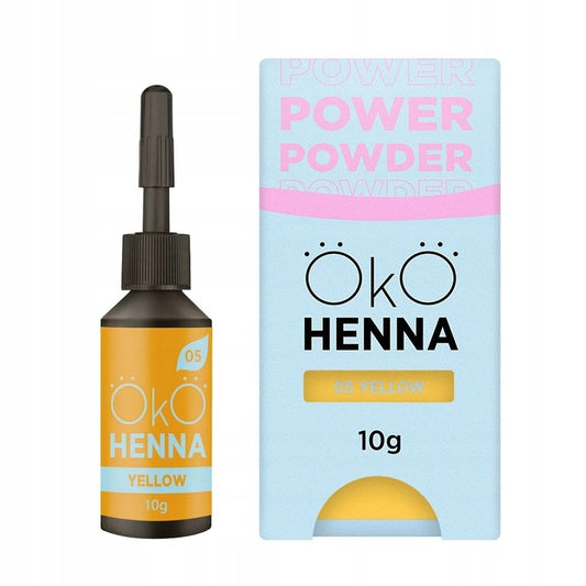 OKO Augenbrauen-Henna Power Powder 05 Yellow 10g
