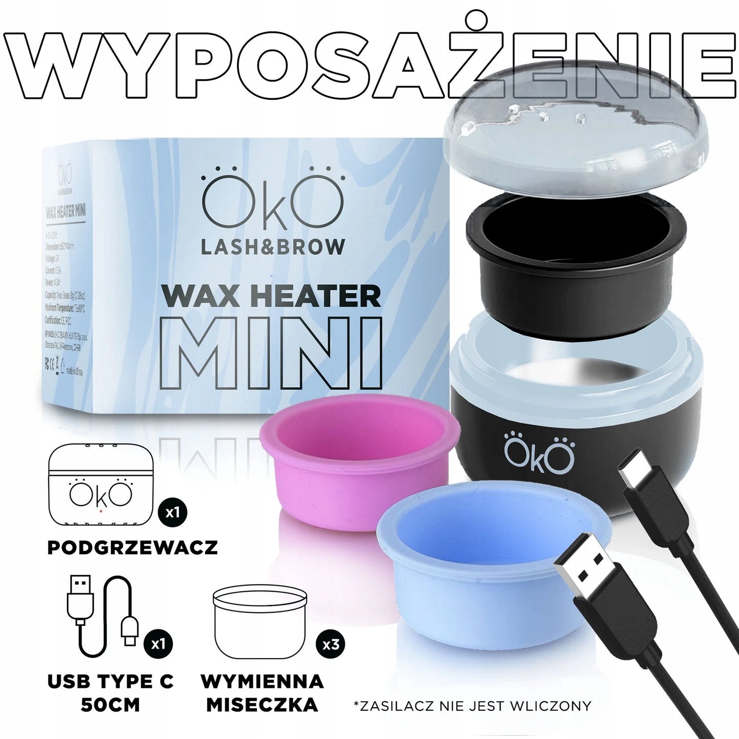 Oko Wax Heater Mini Wachserhitzer