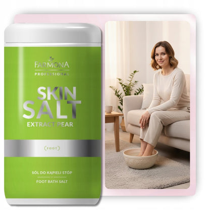 Farmona Skin salt pear - Hrušková sůl do koupele na nohy 1400 g
