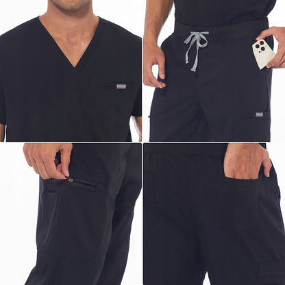 MEN'S MEDICAL SET SCRUB UNIFORM, MODEL ANTIDOTE