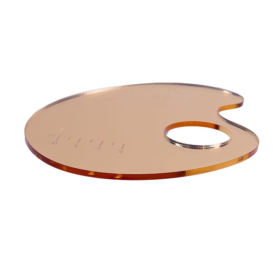 Henna mixing tray