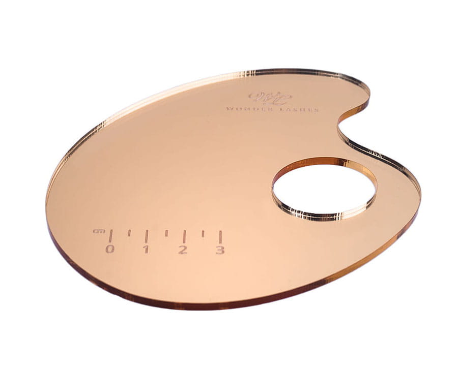 Henna mixing tray