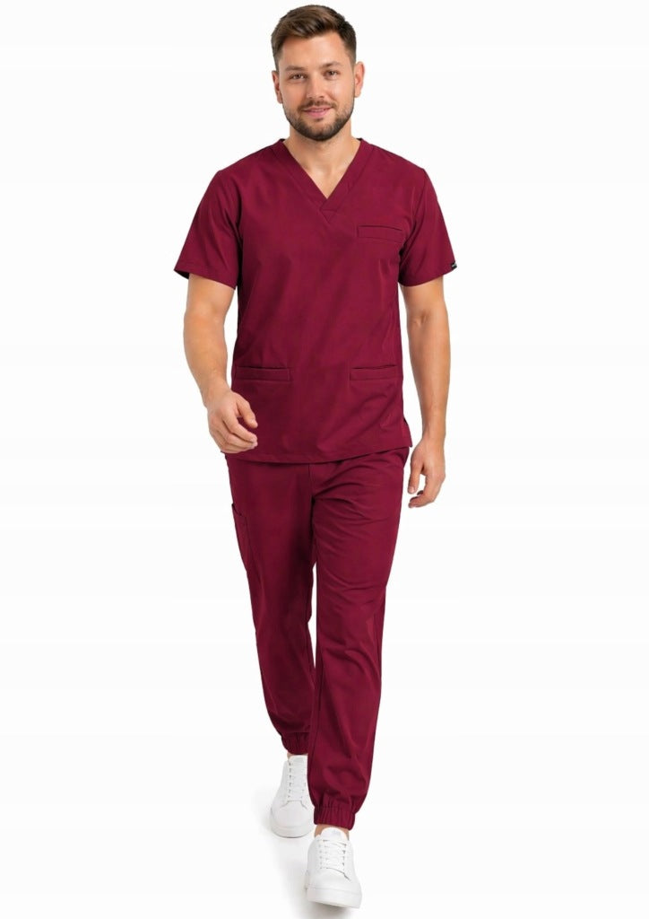 Men's Medical Set Lightweight Nurse Scrub Beauty