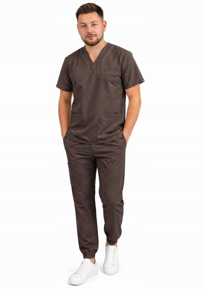 Men's Medical Set Lightweight Nurse Scrub Beauty