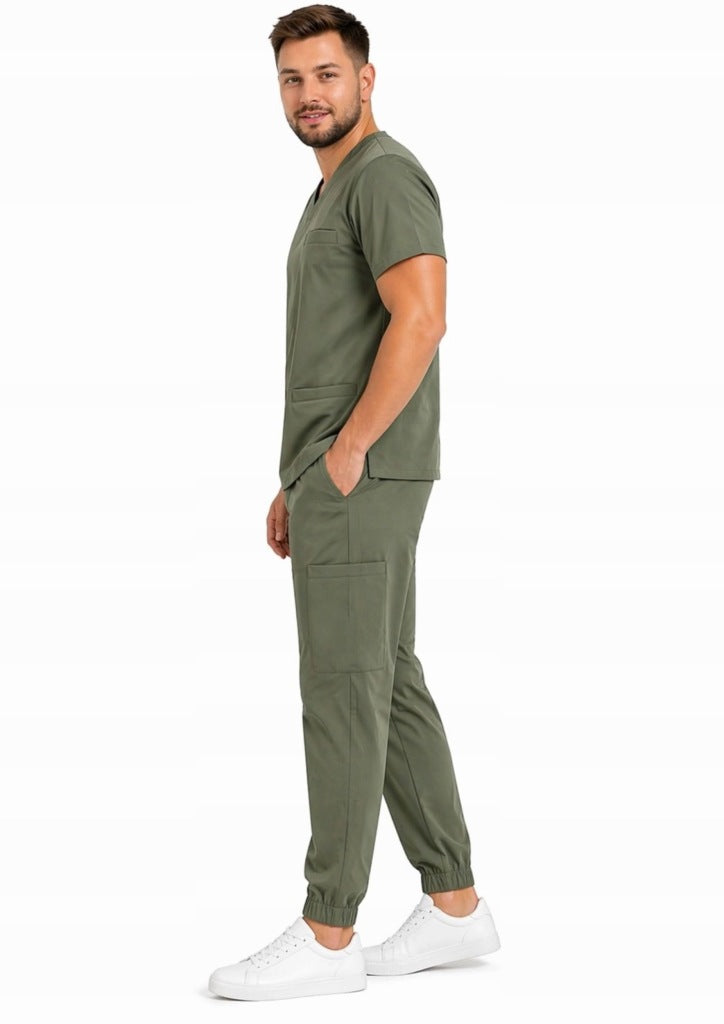 Men's Medical Set Lightweight Nurse Scrub Beauty