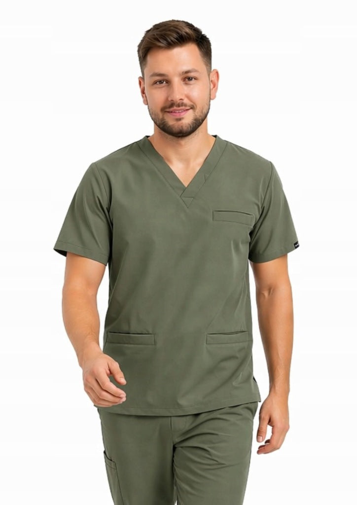 Men's Medical Set Lightweight Nurse Scrub Beauty