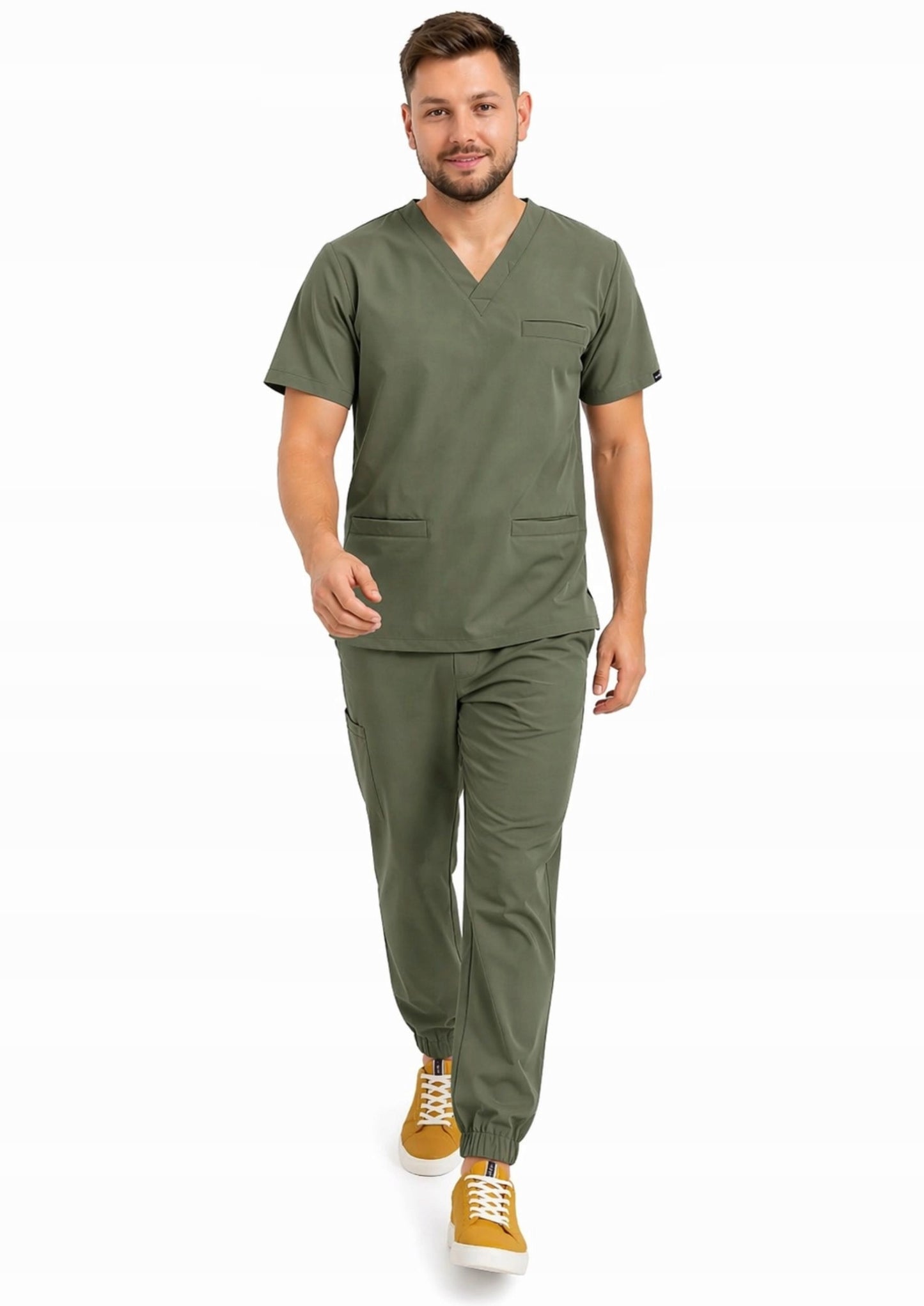 Men's Medical Set Lightweight Nurse Scrub Beauty