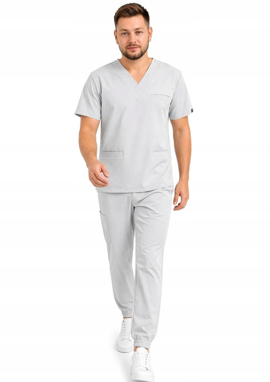 Medizinisches Herren-Set Light Nurse Scrub Beauty