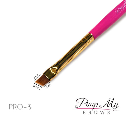 Zkosený štěteček na obočí, Pimp my brows PRO – 3
