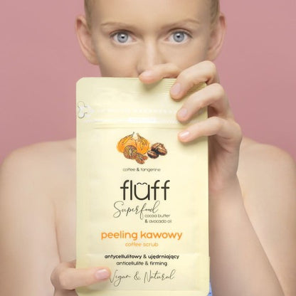 Fluff - Kávový peeling Coffee &amp; Tangerine