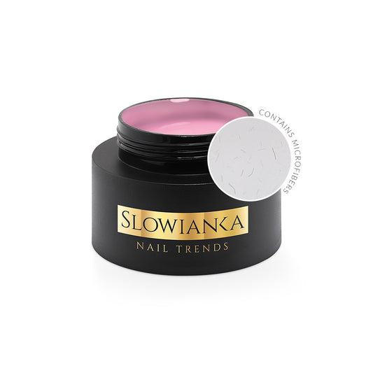 SLOWIANKA Liquid AcryFiber Gel Ballet Pink 50g