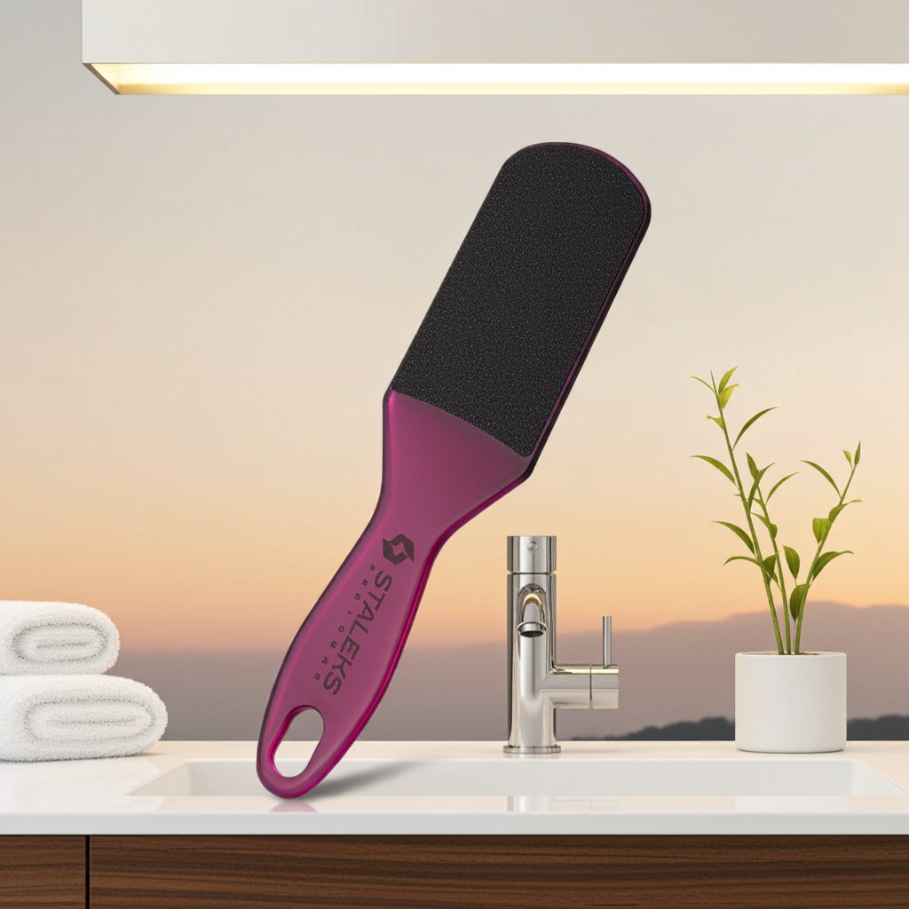 Plastový pilník na nohy EXPERT 10 TYP 1 zrnitost 60/80 - STALEKS