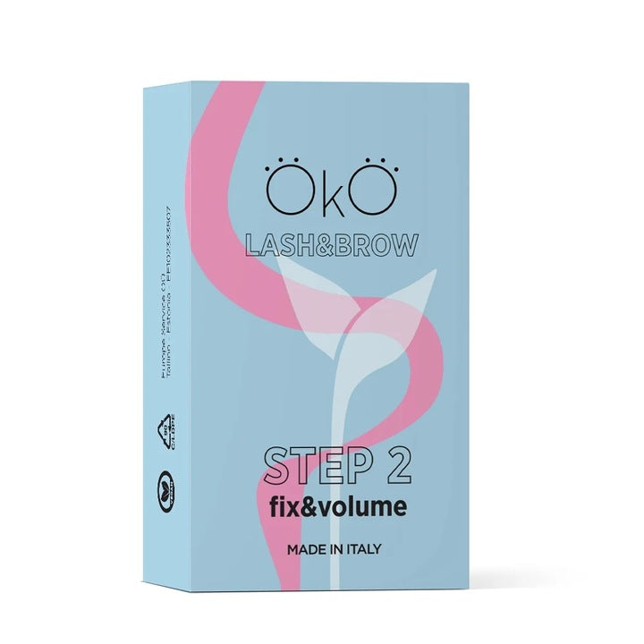 Eyelash and eyebrow lamination product OkO Lash & Brow Fix & Volume Step 2 (5pcs)