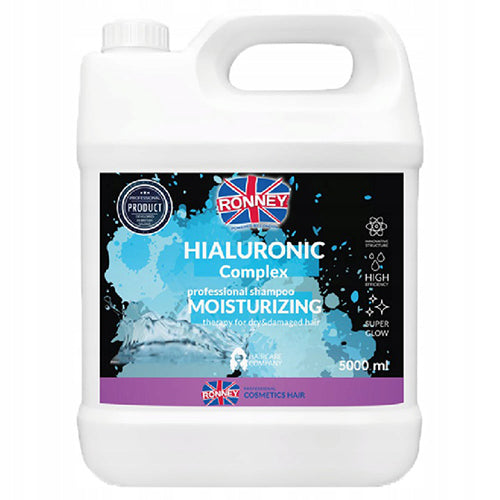 RONNEY Profesionální šampon Hyaluronic Complex hydratační 5000 ml
