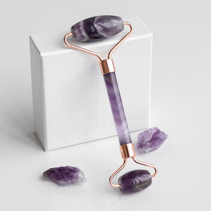 Amethyst facial roller