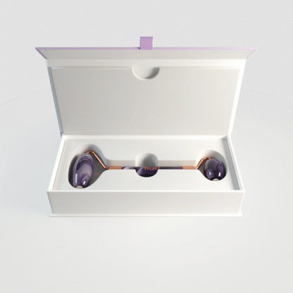 Amethyst facial roller