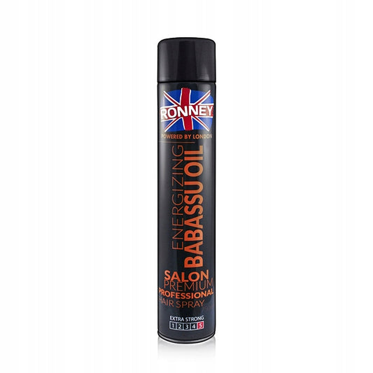 RONNEY lak na vlasy energizující Babassu olej 750 ml