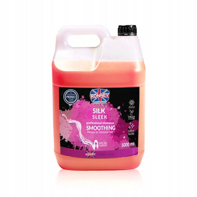 RONNEY Profesionální vyhlazující šampon hedvábný Sleek 5000 ml