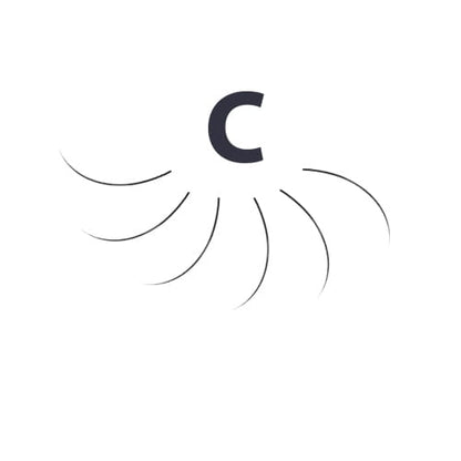 Objemové řasy C 0,20 mm 0,25 g