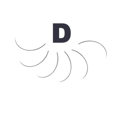 Objemové řasy D 0,25 mm, 0,25 g