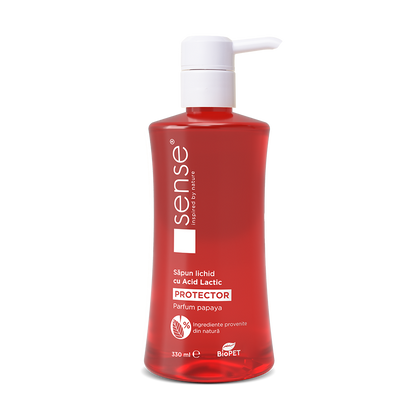 Tekuté mýdlo Sense s kyselinou mléčnou pH4, dávkovač 330 ml