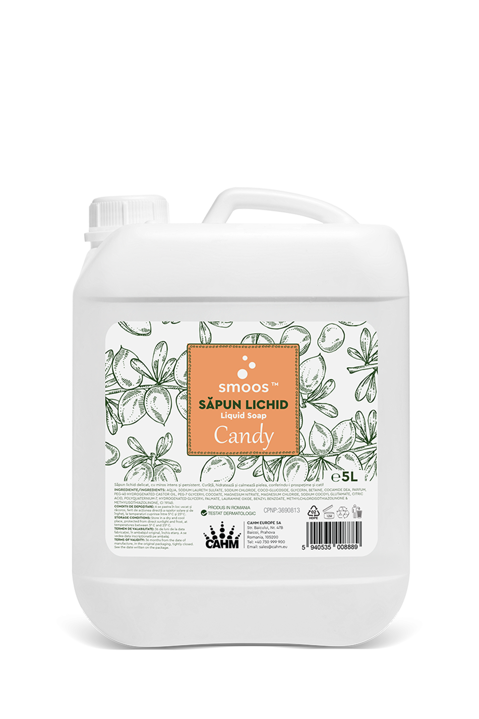 Smoos Flüssigseife Sweet Argan, 5-L-Kanister – SMOOS CANDY