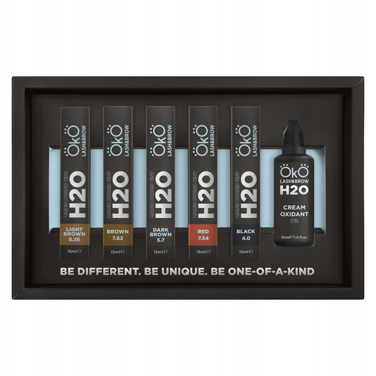 H20 Liquid Hybrid Tönung OkO Augenbrauen- und Wimpernfarben-Set