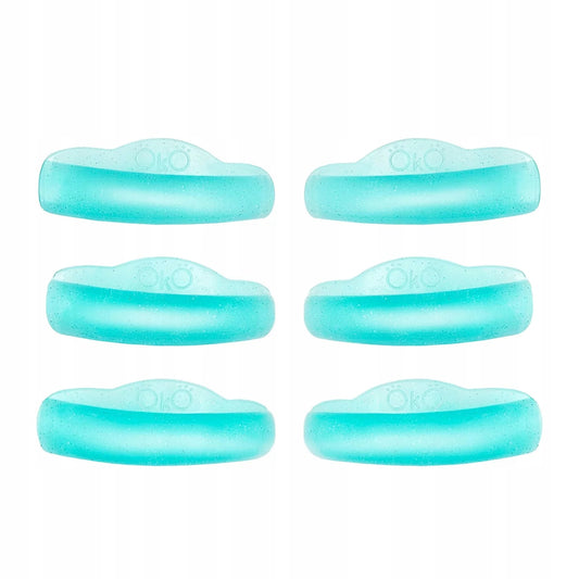 OKO Blue Lagoon Wimpernlifting- und Laminierungsroller-Set 3 Paar (S, M, L)