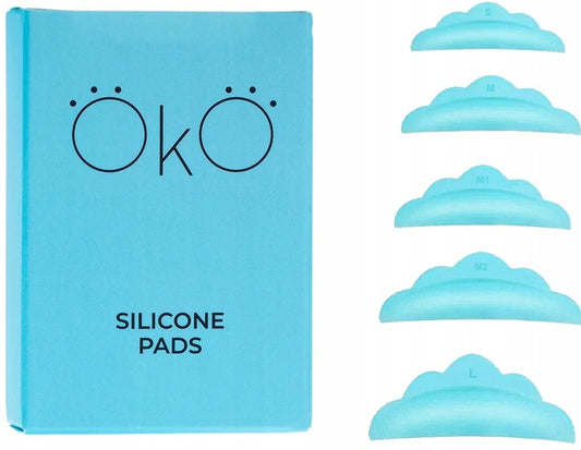 Set Rollen für das Wimpernlifting und die Wimpernlaminierung OkO 5 Paare