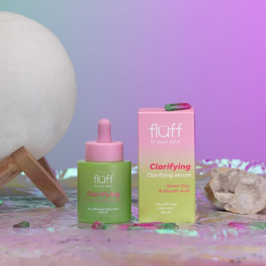 CLARIFYNG SERUM - čistící pleťové sérum se zeleným jílem a kyselinou glykolovou 30ml