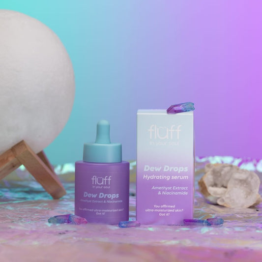 DEW DROPS - Hydratační pleťové sérum s ametystem a niacinamidem 30ml