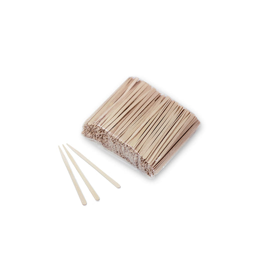 Wooden spatulas ItalWax for eyebrows 100 pcs.