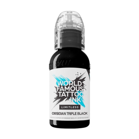 Konturovací konturovací barva Limitless Obsidian Triple Black - 30ml - World Famous Limitless