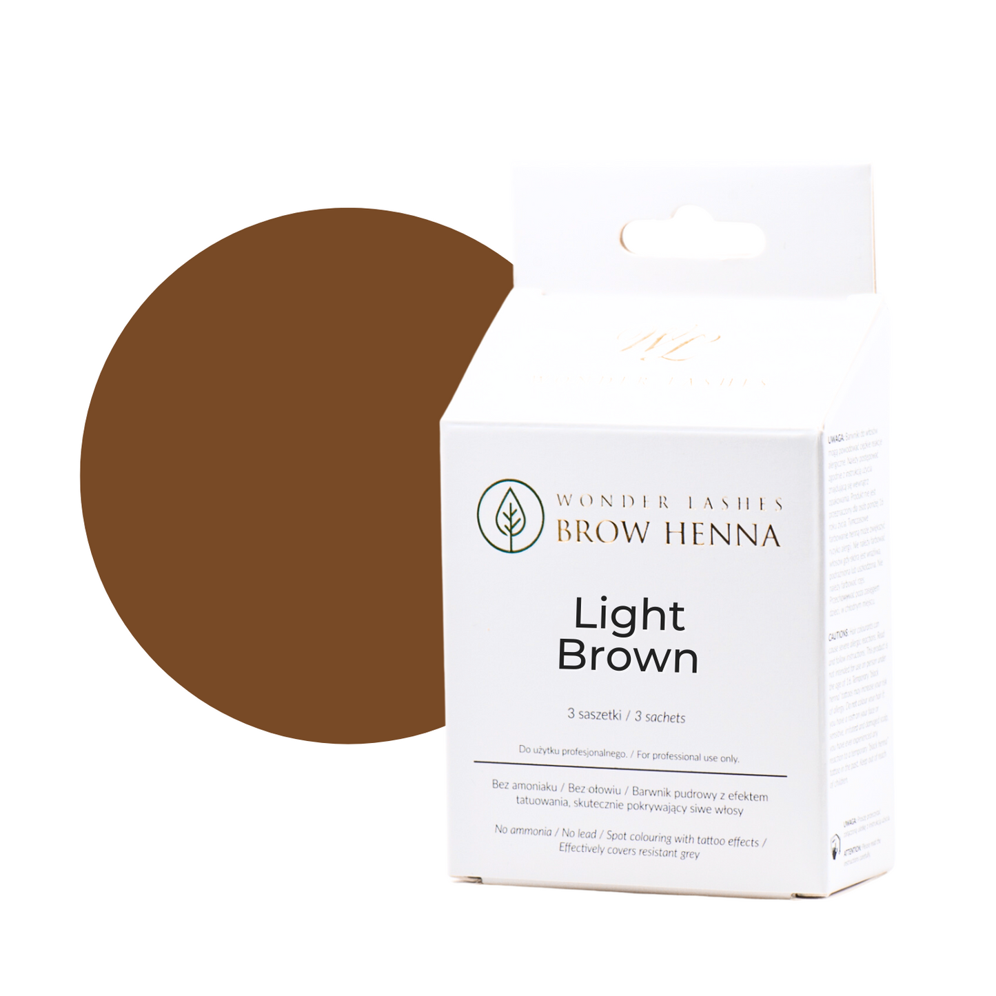 Světle hnědá henna Wonder Brow