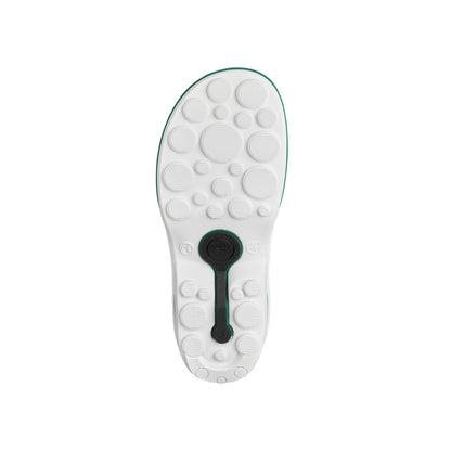 CLOG OP-Schuhe grün-weiß