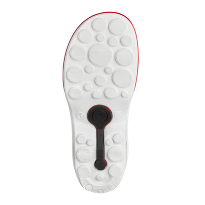 CLOG medizinische Schuhe rot und weiß